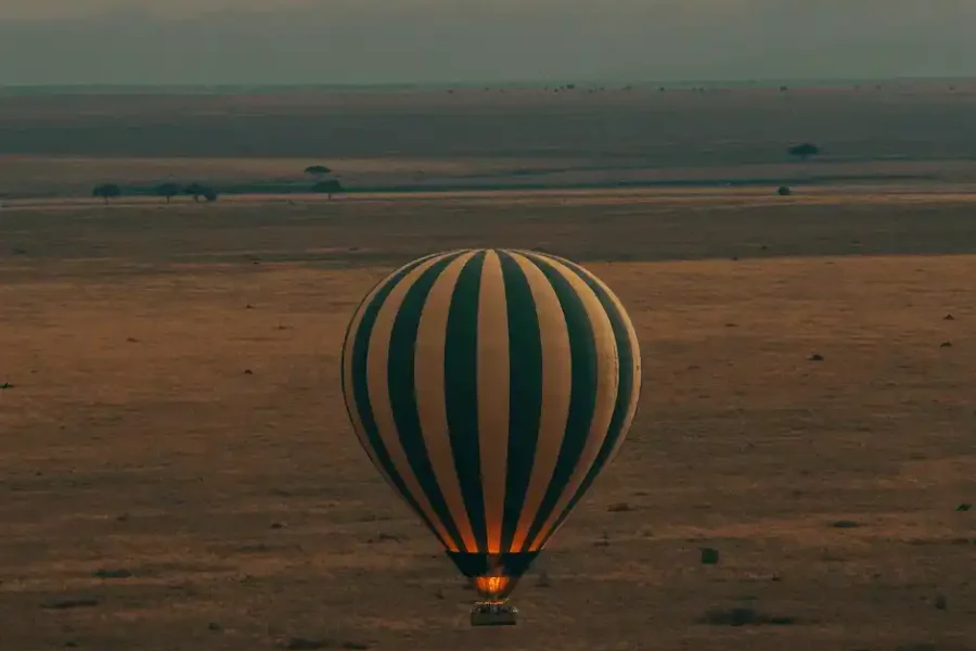 Dónde hacer el mejor safari en globo de Africa